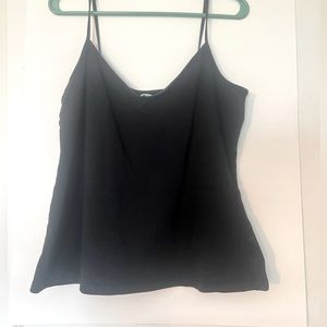 Cute basic black tank top!